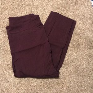 Wine dress pants